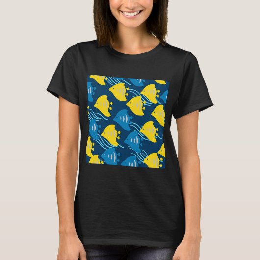 T-shirt Poisson tropical (Devant)