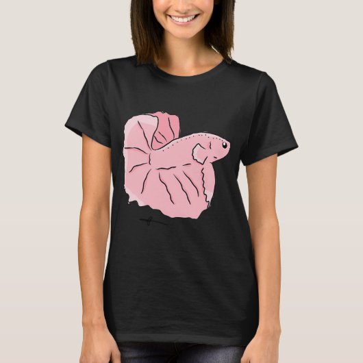 T-shirt Poisson tropical pêche (Devant)