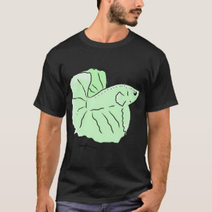 T-shirt Poisson tropical vert