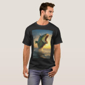 T-shirt Poisson vert (Devant entier)