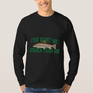 T-shirt Poisson veut que les femmes me craignent 219