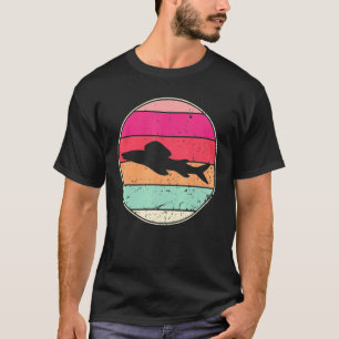 T-shirt Poisson Vintage Poisson Rétro Silhouette Animal 7