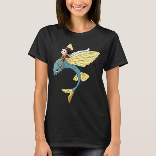 T-shirt Poisson Volant (Devant)