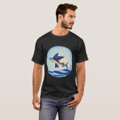 T-shirt Poisson Volant (Devant entier)