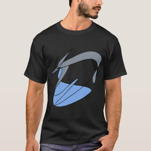 T-shirt Poisson Volant (Devant)