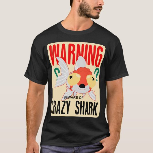 T-shirt Poisson volant de Noël (Devant)