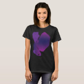 T-shirt poisson wahoo de Noël (Devant entier)