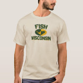 T-shirt Poisson Wisconsin (Devant)