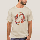 T-shirt Poisson Yin yang. (Devant)