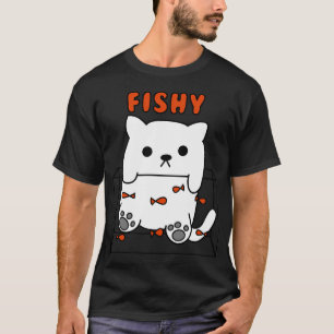 T-shirt poissonneux (orange)