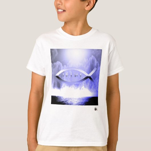 T-shirt Poissons 1 de Jésus (Devant)