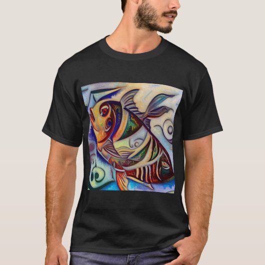 T-shirt Poissons 3 (Devant)