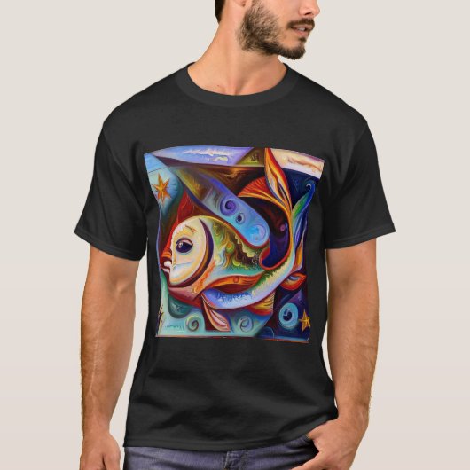 T-shirt Poissons 8 (Devant)