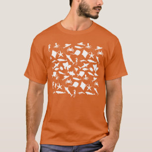 T-shirt Poissons animaux marins motif drôle