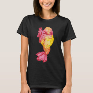 T-shirt poissons aux couleurs vives