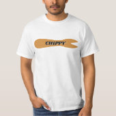 T-shirt Poissons & Chips Boutique Fourche en bois (Devant)