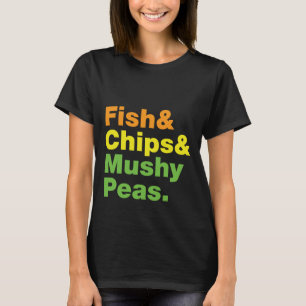 T-shirt Poissons & Chips & Pois Musqués.