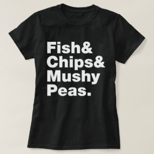 T-shirt Poissons & Chips & Pois Musqués.