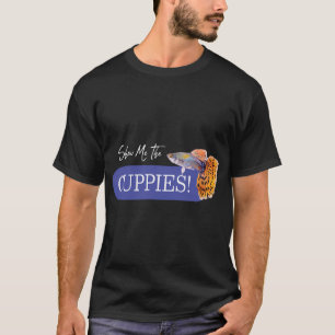 T-shirt Poissons d'aquarium Guppies Aquatique