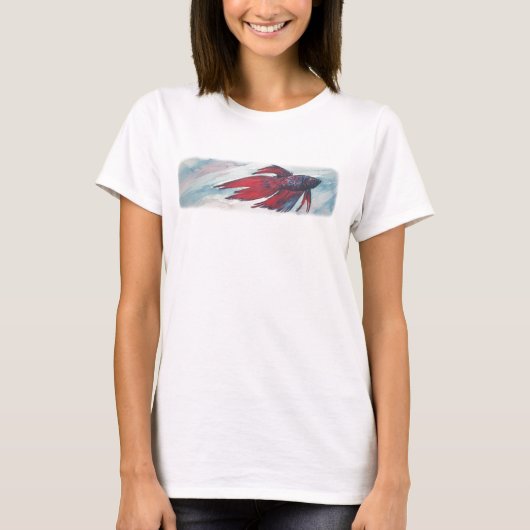 T-shirt Poissons de Betta (Devant)