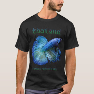 T-shirt Poissons de combat siamois de la Thaïlande