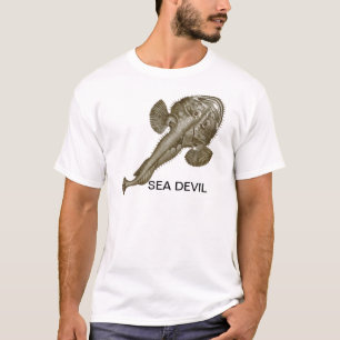 T-SHIRT POISSONS DE DIABLE DE MER