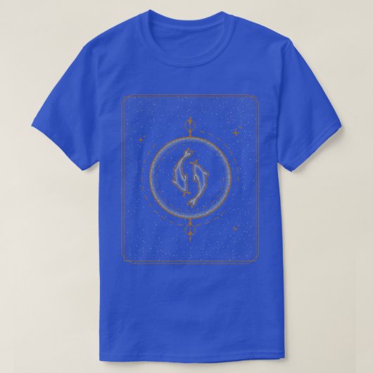 T-shirt Poissons de dualité (Design devant)