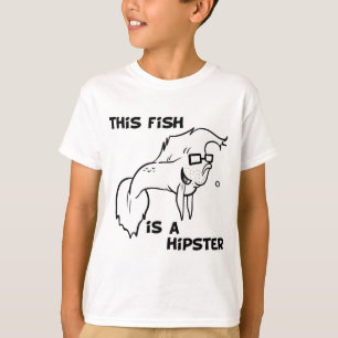 T-shirt Poissons de hippie