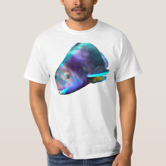 T-shirt Poissons de perroquet d'Hawaï - Uhu (Devant)