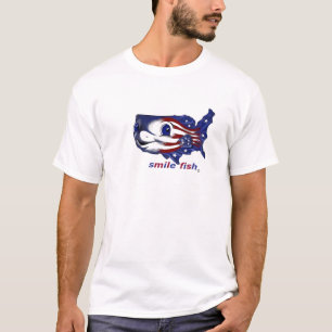 T-shirt poissons de smilie