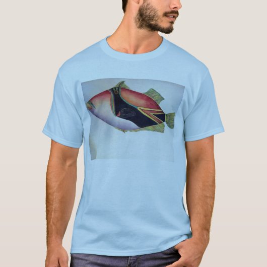 T-shirt Poissons d'état d'Hawaï (Devant)