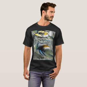T-shirt Poissons d'état d'Hawaï de baie de Hanauma