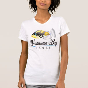 T-shirt Poissons d'état d'Hawaï - Humuhumunukunukuapua'a