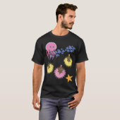 T-shirt Poissons et amis (Devant entier)