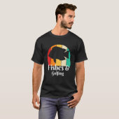T-shirt Poissons et golf (Devant entier)