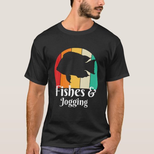 T-shirt Poissons Et Jogging (Devant)
