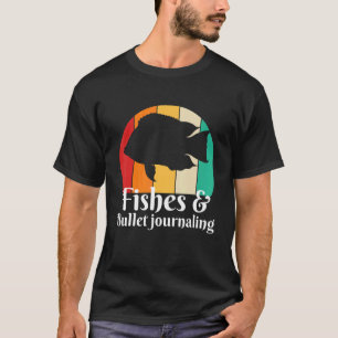 T-shirt Poissons Et Journalisation À Balles