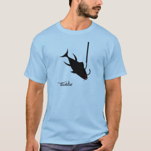 T-shirt poissons sur un crochet
