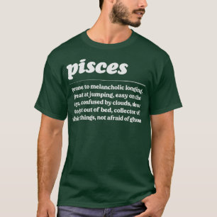 T-shirt Poissons ZodiacConception Cadeau Humoristique