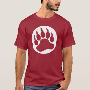T-shirt Poitrine d'ours gay Paw
