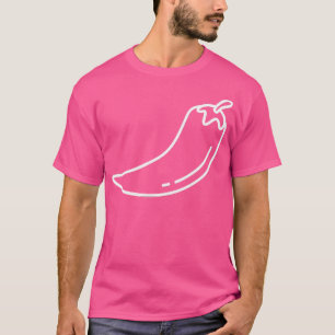 T-shirt Poivre chaud minimaliste