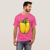 T-shirt Poivre jaune (Devant entier)