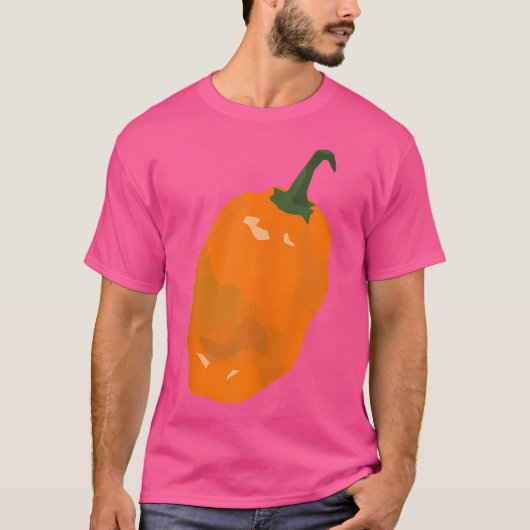T-shirt Poivre orange Habanero (Devant)