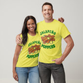 T-shirt Poivron de Jalapeño frit vert Jalapeno chaud poivr (Unisexe)