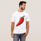 T-shirt Poivron rouge (Devant entier)