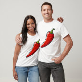 T-shirt Poivron rouge (Unisexe)