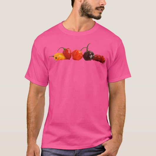 T-shirt Poivrons chics (Devant)