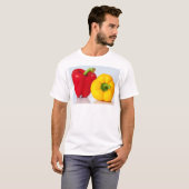T-shirt Poivrons doux (Devant entier)