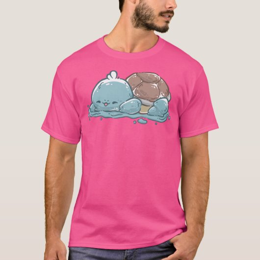 T-shirt Poke Starters Kanto Squirt (Devant)