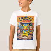 T-shirt Pokémon soleil et lune (Devant)